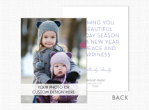 Custom Photo Card (Vertical, Value Size, Flat)