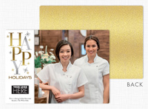 Stacked High Flat Holiday Photo Cards