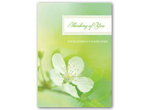 Apple Blossom Sympathy Cards