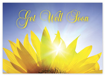 Radiant Petals Get Well Cards
